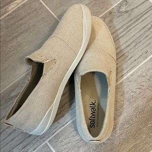 SoftWalk Tan Casual Slip-Ons